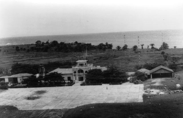 Vista aérea terminal de Bata 1965