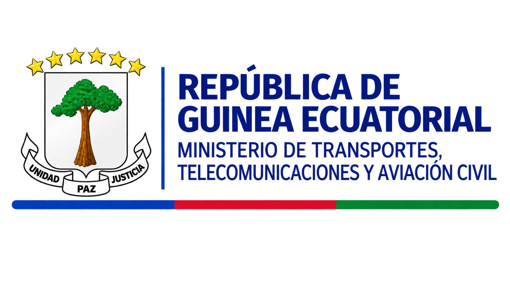 República de Guinea Ecuatorial · Ministerio de Transporte, Telecomunicaciones y Aviación Civil