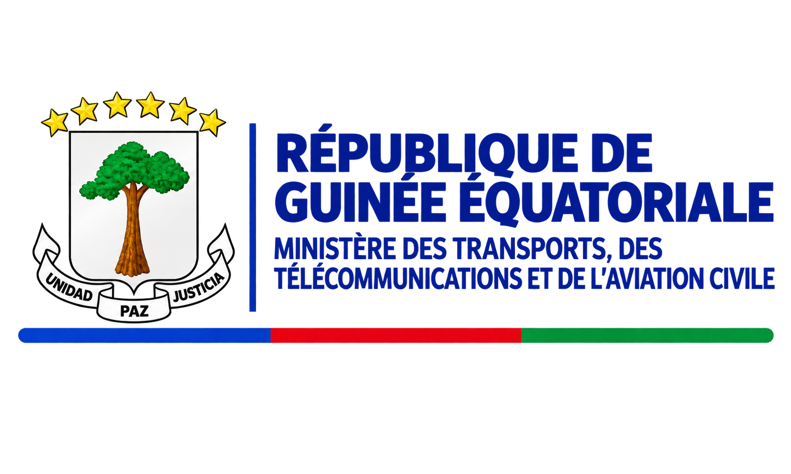 República de Guinea Ecuatorial · Ministerio de Transporte, Telecomunicaciones y Aviación Civil
