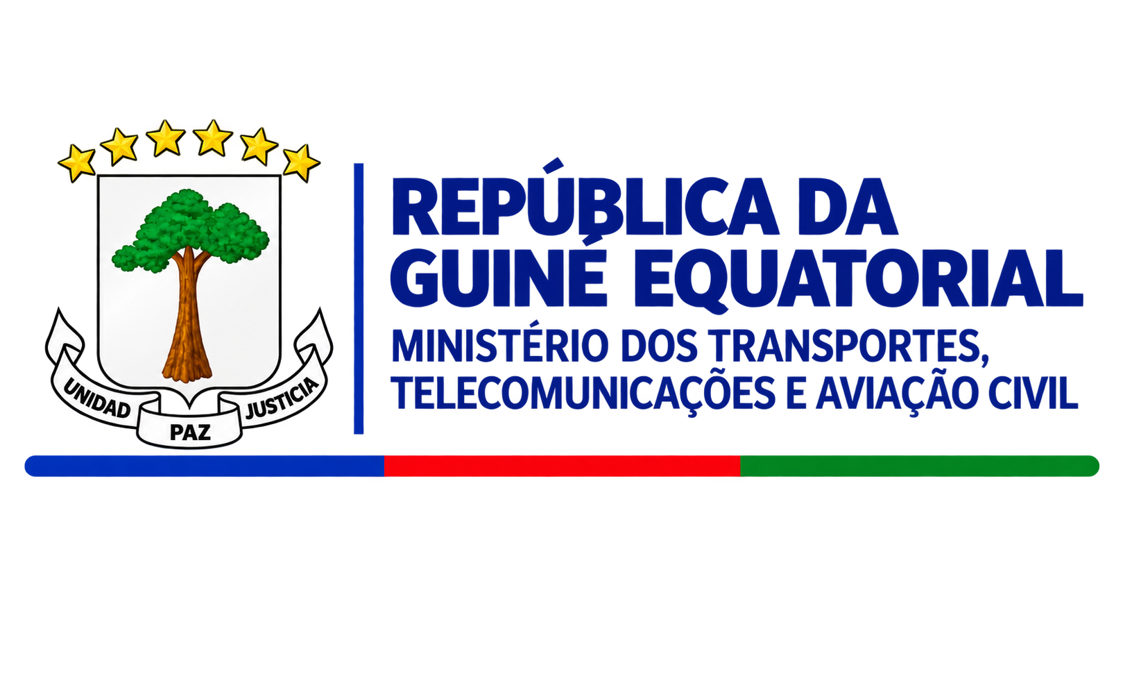 República de Guinea Ecuatorial · Ministerio de Transporte, Telecomunicaciones y Aviación Civil
